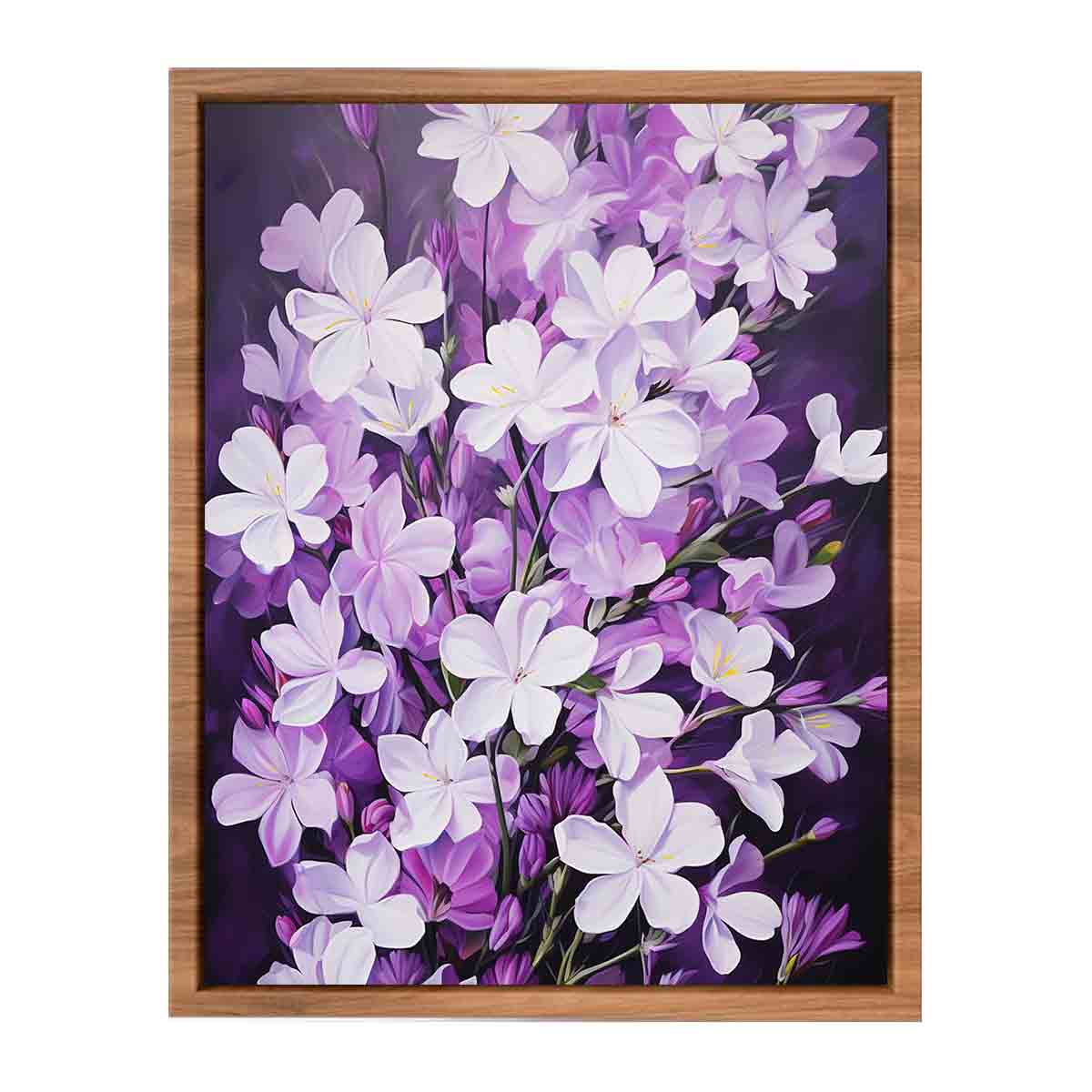 Purple White Flowers