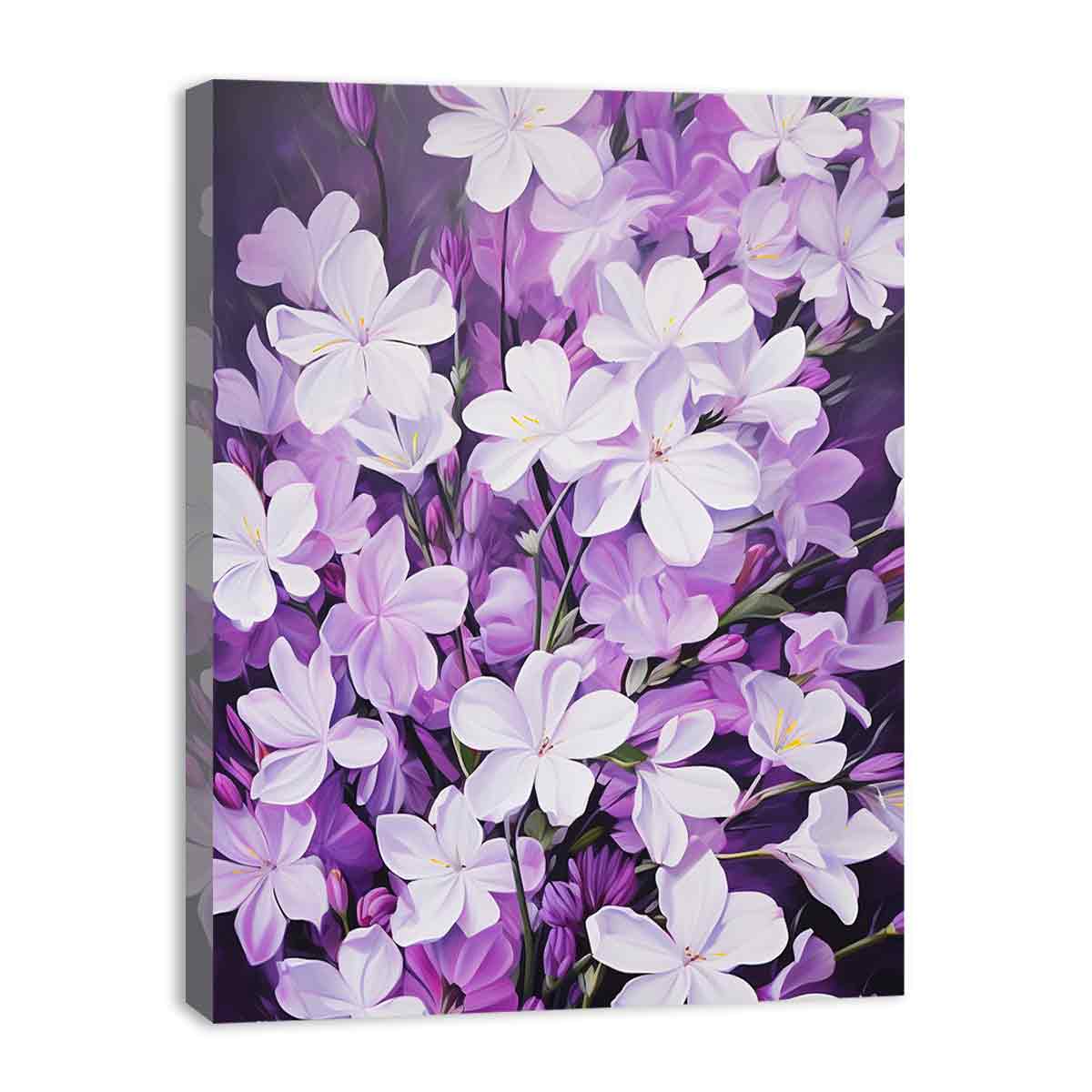 Purple White Flowers