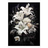 White Flowers Painting artwork preview