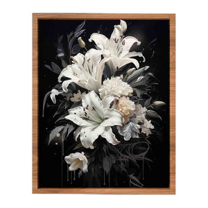 White Flowers Painting