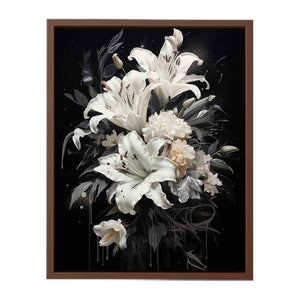 White Flowers Painting