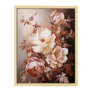 Brown Flower  Art Painting