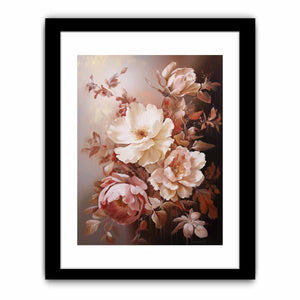 Brown Flower  Art Painting