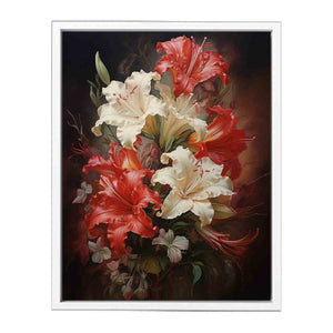 Flower Red  Art Painting