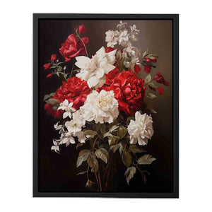 Vinatge Flower Painting