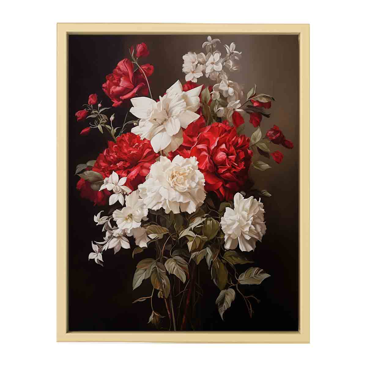 Vinatge Flower Painting