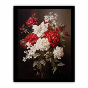 Vinatge Flower Painting
