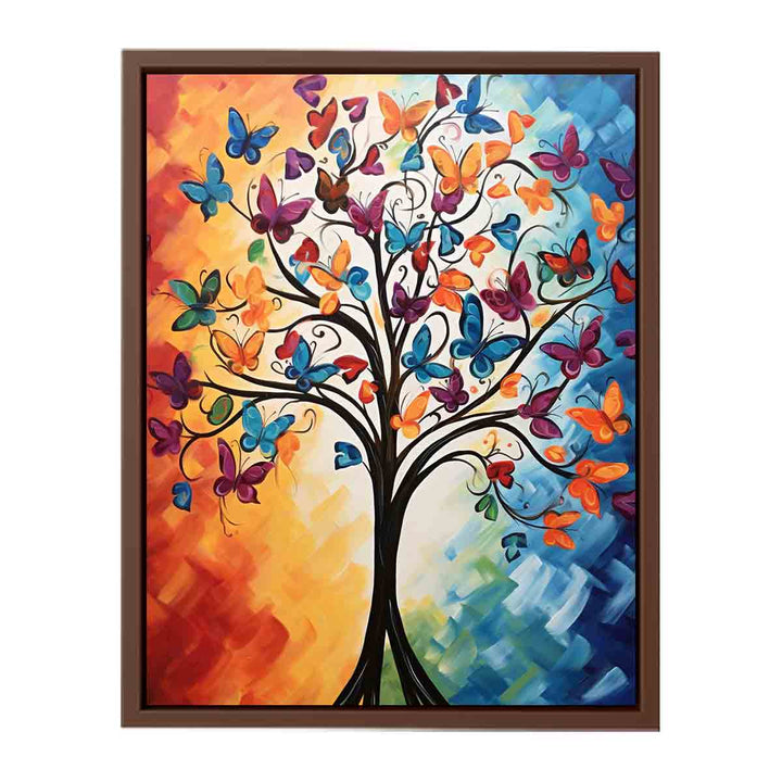 Buterfuly Tree Modern Art