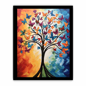 Buterfuly Tree Modern Art
