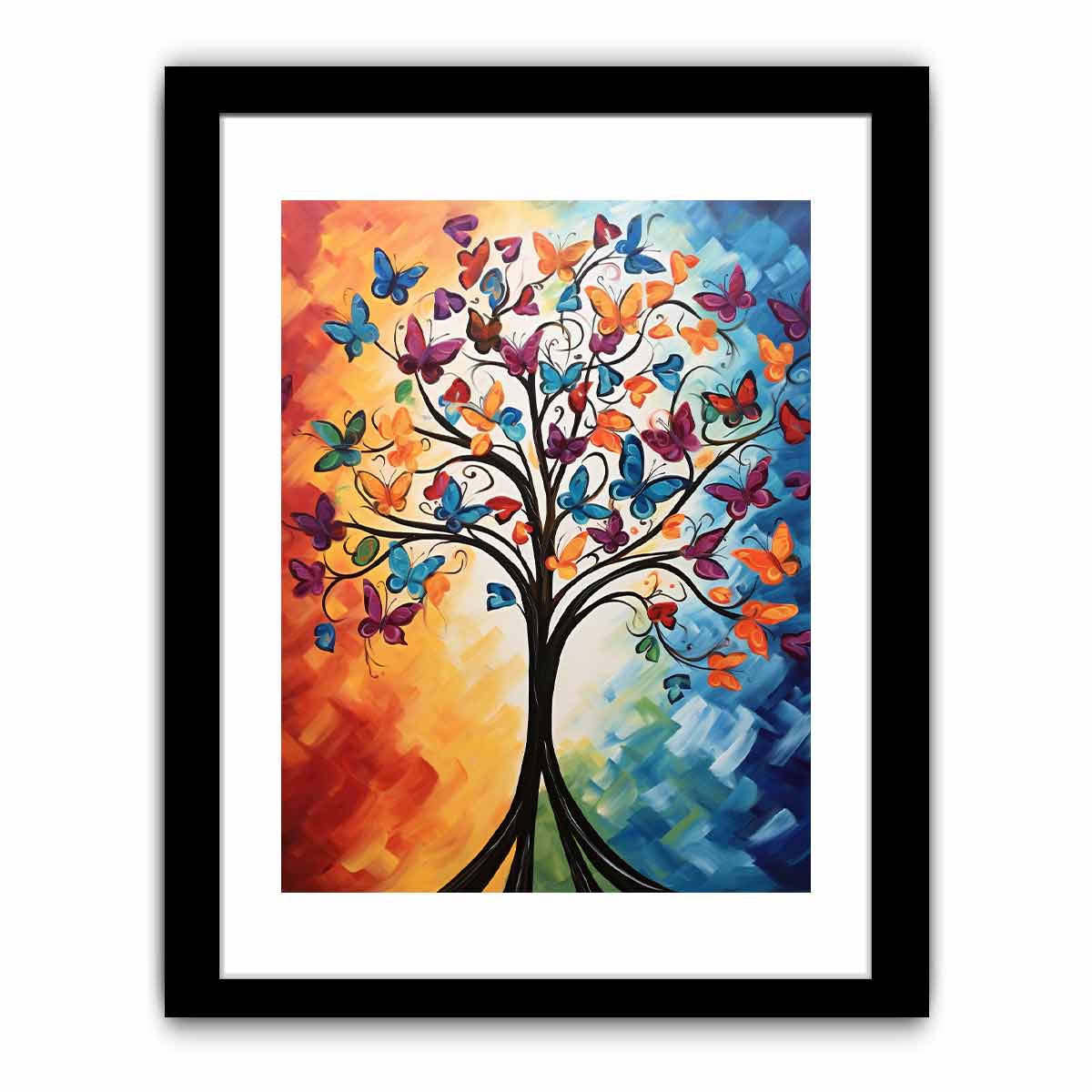 Buterfuly Tree Modern Art