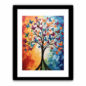 Buterfuly Tree Modern Art