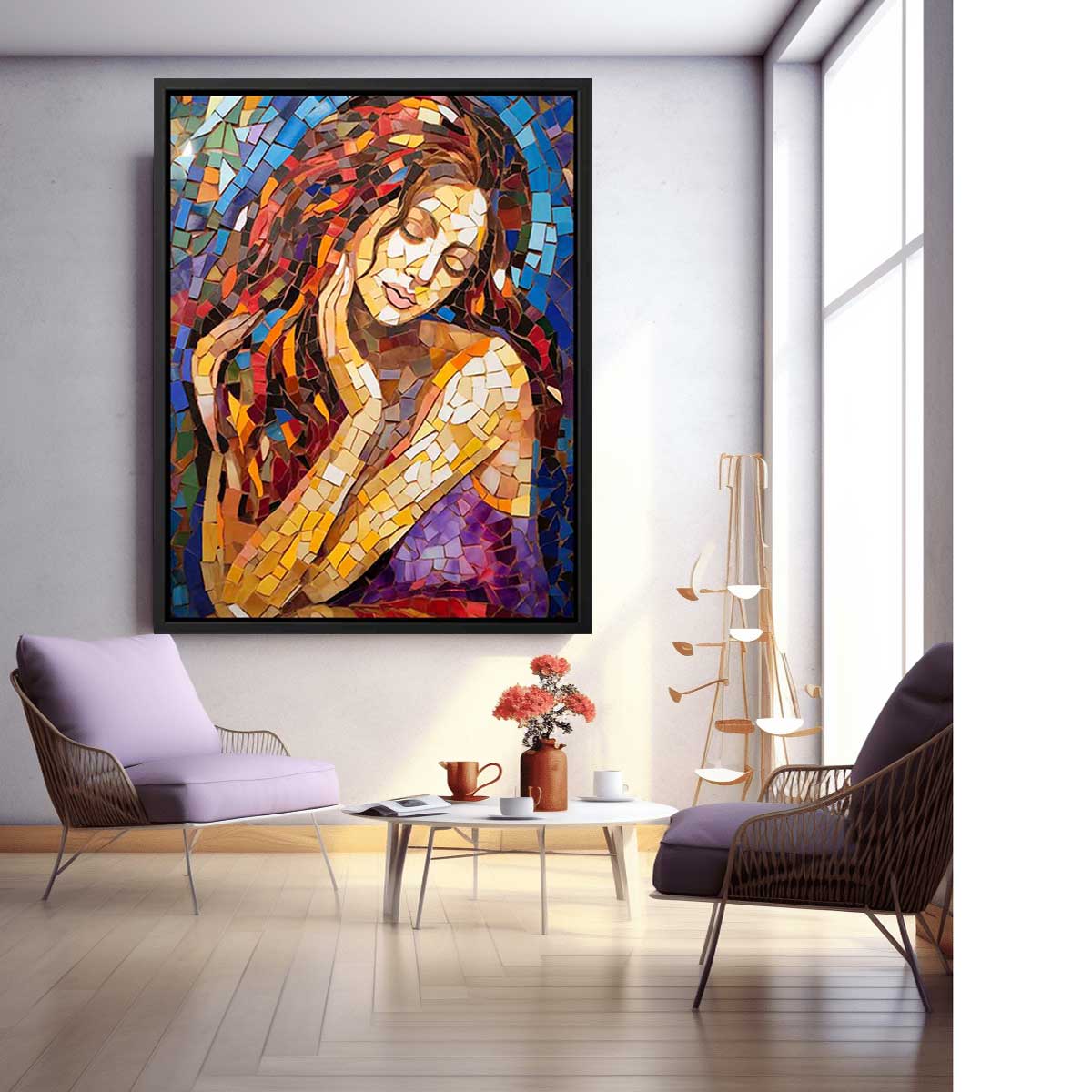 Mosaic Art Painting