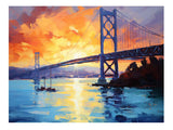 Sunset  Bridge artwork preview