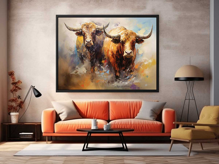 Buffalo Art Painting