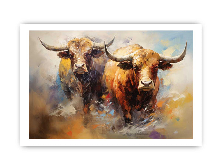 Buffalo Art Painting
