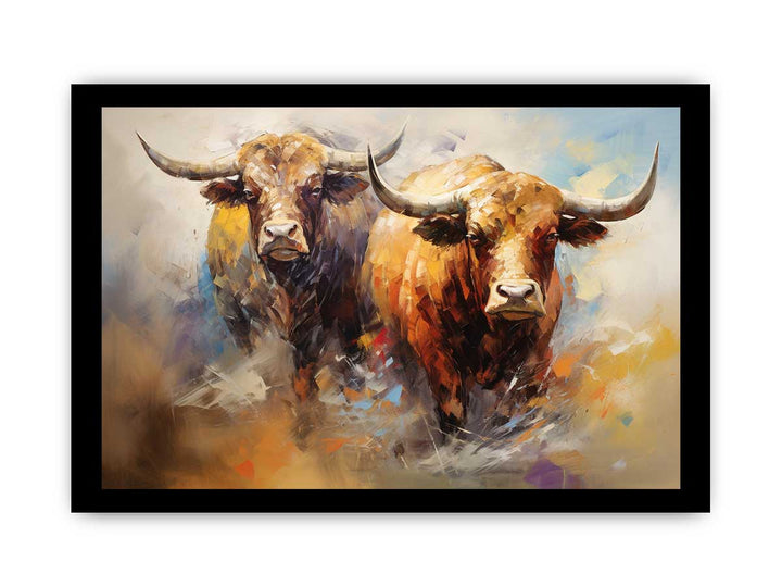 Buffalo Art Painting