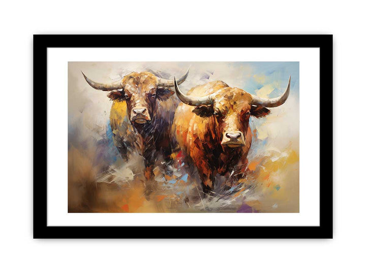 Buffalo Art Painting