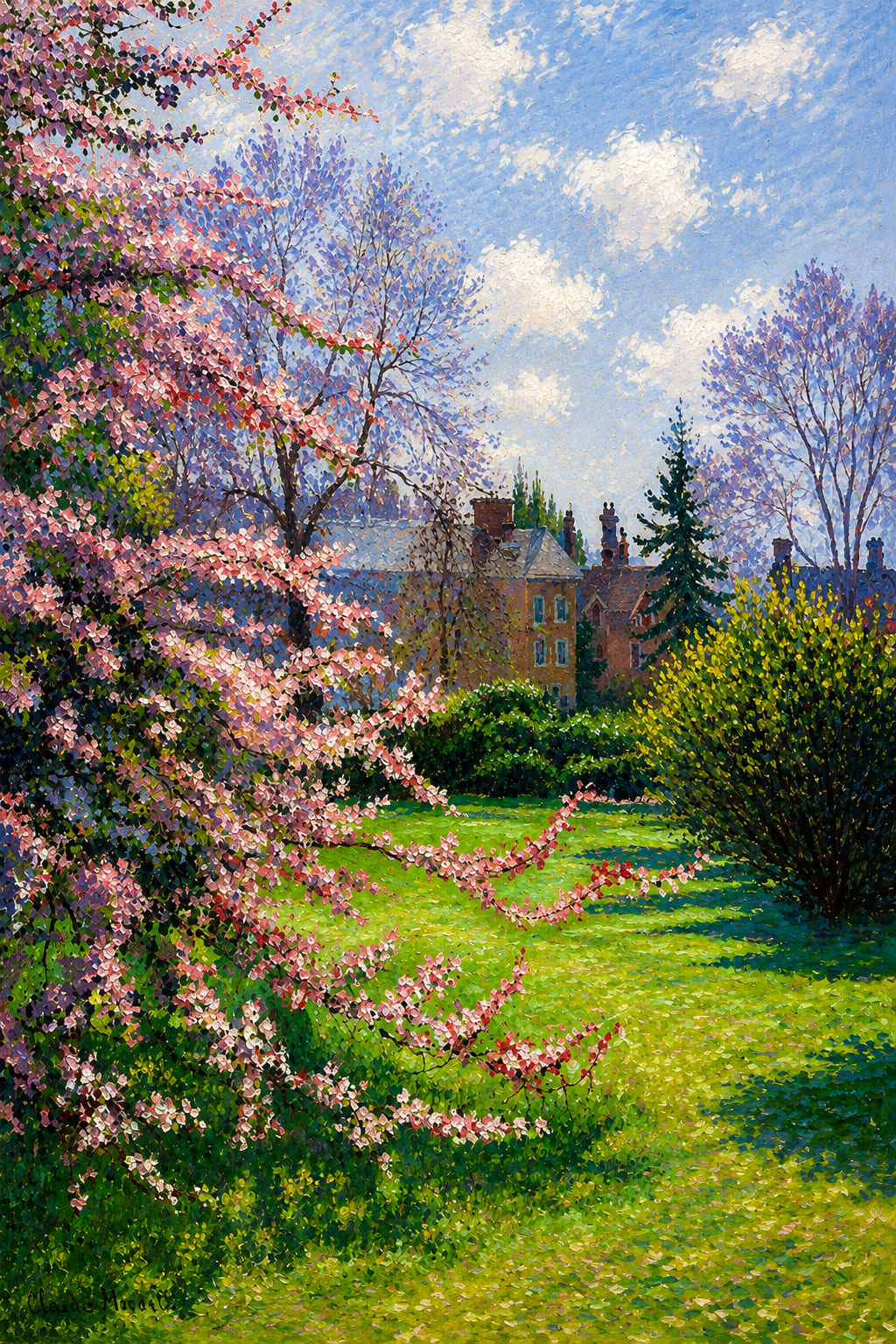 Japanese Crab Apple Blossom, Kew, 1921
