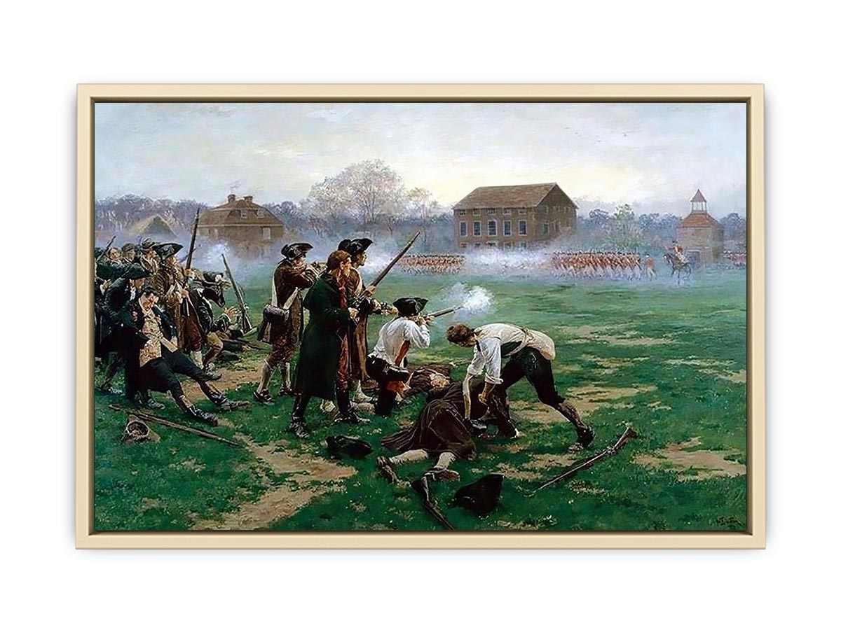 The Battle of Lexington, 19th April 1775