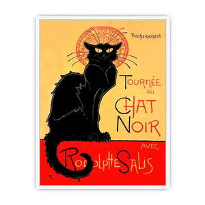 Le Chat Noir By Steinlen