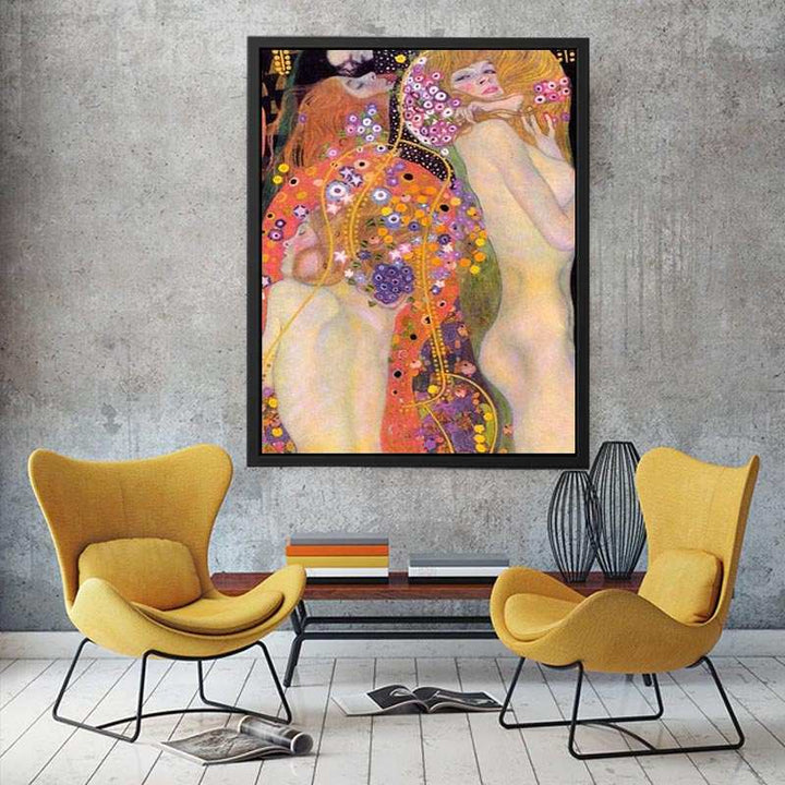 Water Serpents by Gustav Klimt