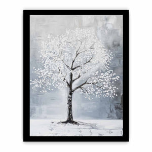 White Tree Painting