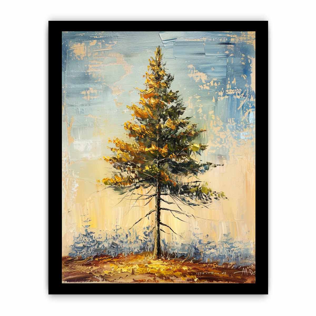 Pine Tree  Painting