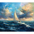 Sailing Boat Painting