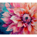 Floral Painting on Canvas