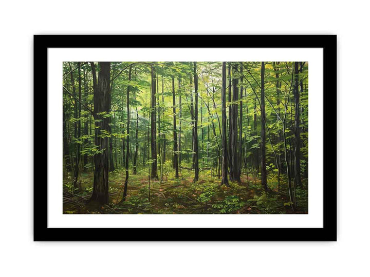 Northern Hardwood Forest Painting