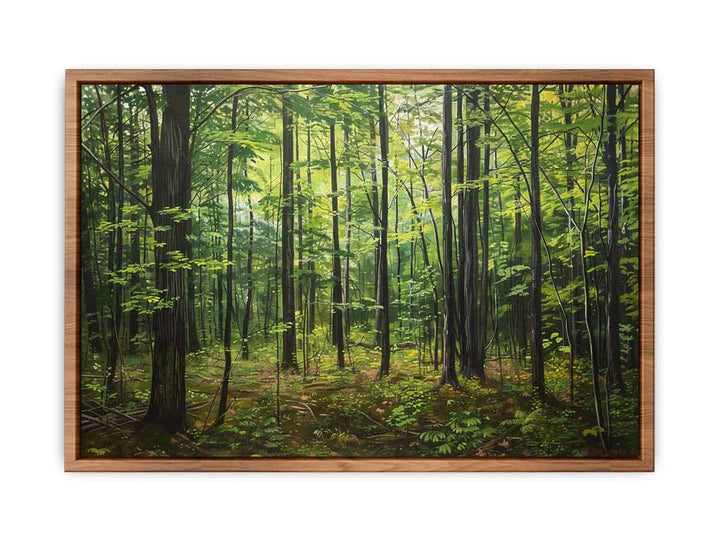 Northern Hardwood Forest Painting