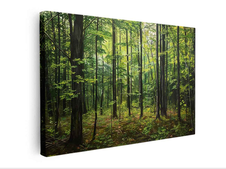 Northern Hardwood Forest Painting