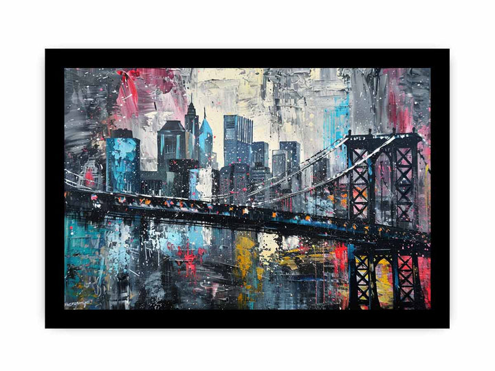 New York City Bridge Painting