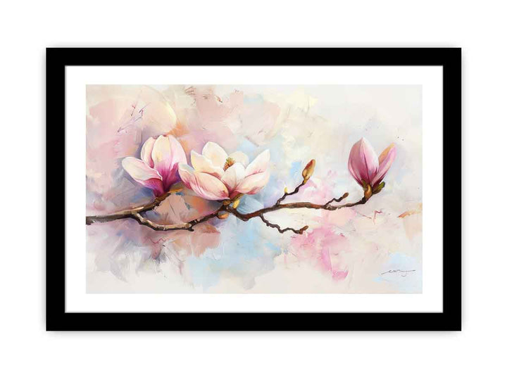 Magnolia Flower Painting