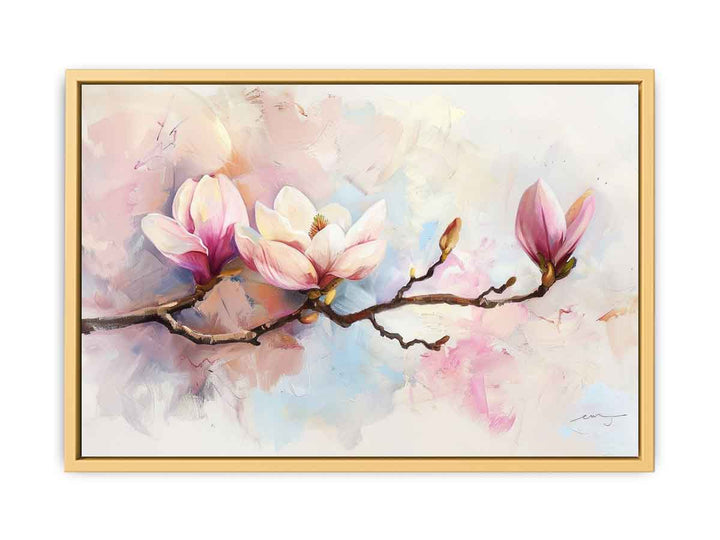 Magnolia Flower Painting