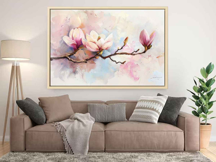 Magnolia Flower Painting