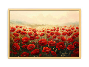 Poppy Field Painting