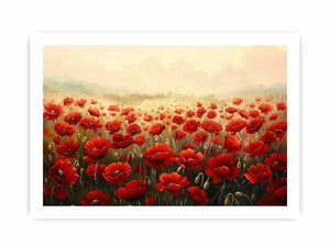 Poppy Field Painting