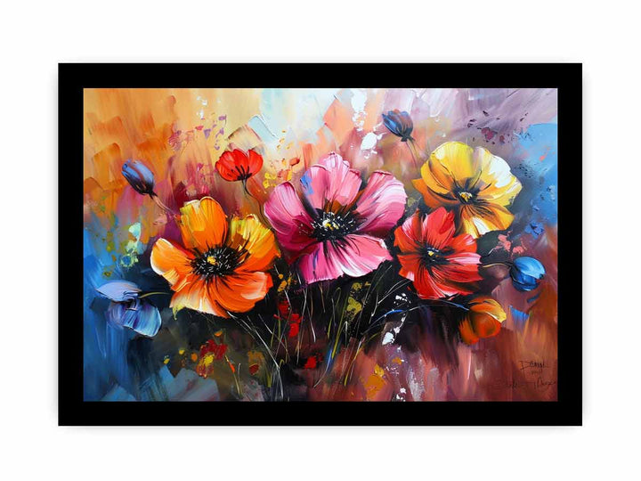 Colorful Floral Painting