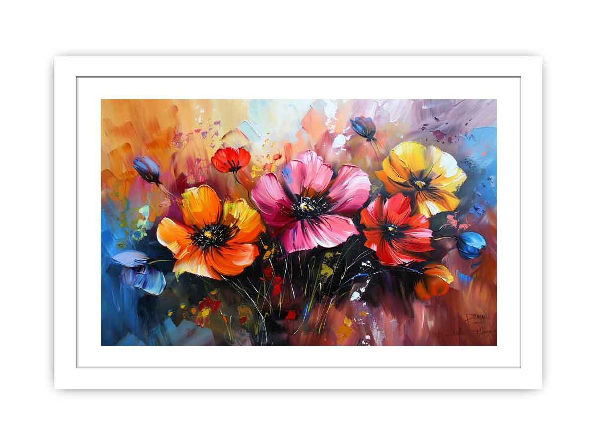 Colorful Floral Painting