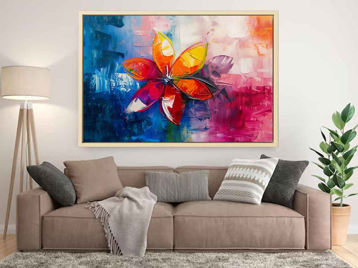 Floral Abstract Painting