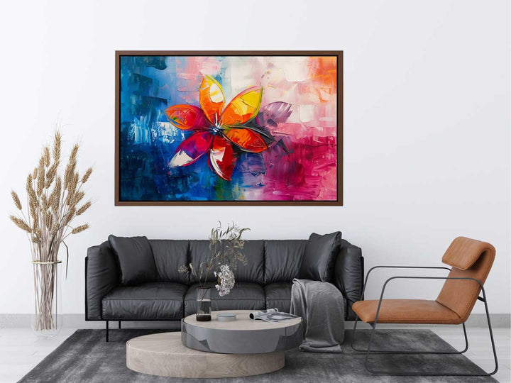 Floral Abstract Painting