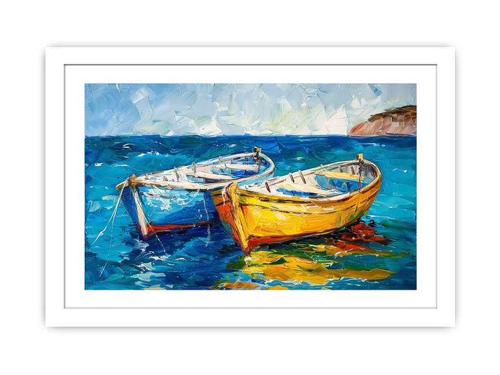Boats Painting