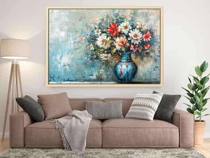 Flower in vase  Painting