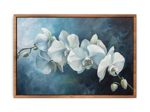 White Orchid  Painting