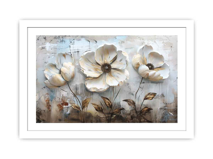 Heavy Texture Flower Knife Painting