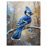 Jay  Blue  Bird Painting artwork preview
