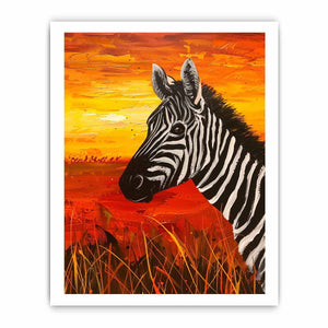 Zebra Painting