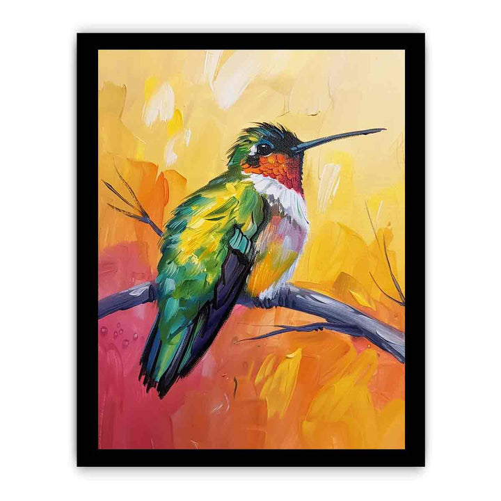 Humming Bird Painting