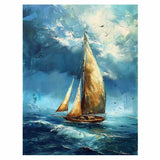 Sailing Boat  Painting artwork preview